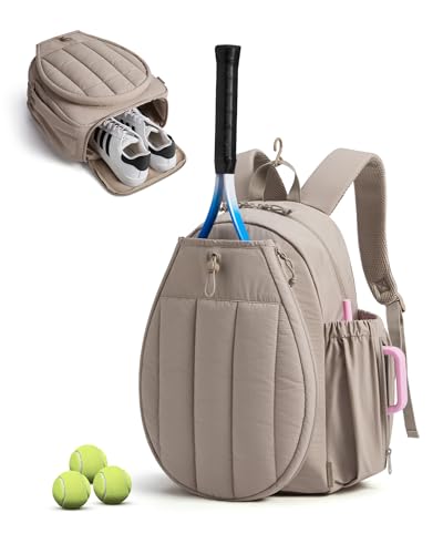 BAGSMART Tennis Gym Bag for Women, 3-in-1 Sports Duffle Sling Backpack