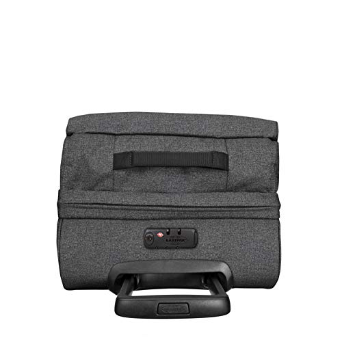 Eastpak Tranverz M – 78L Large Wheeled Luggage with Dual Compartments, TSA Lock, Compression Straps & Smooth-Wheeling System, Black Denim