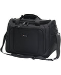 Pathfinder Presidential Luggage Collection - 16 Inch Carry On Weekender Overnight Travel Business Shoulder Bag - Lightweight Underseat Cabin Baggage (Black)