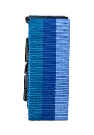Steve Madden Luggage PP Luggage Tie Strap (Blue)