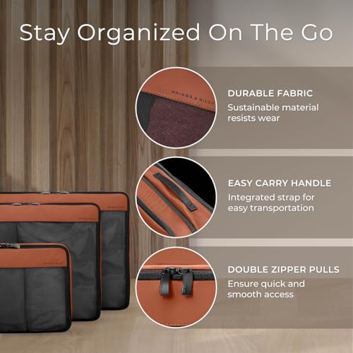 Briggs & Riley Travel Essentials Check In Compression Packing Cube Set