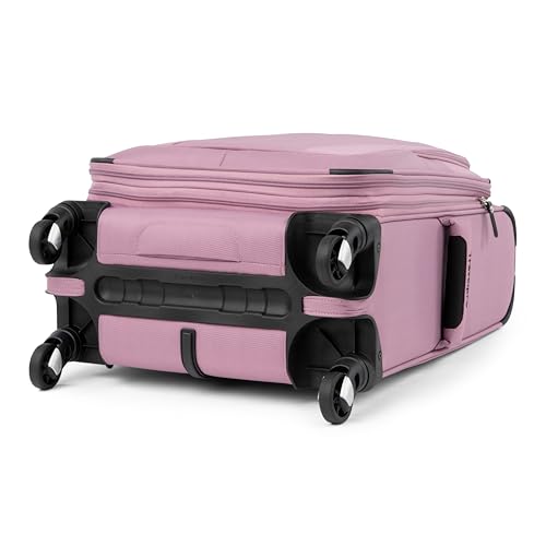 Travelpro Maxlite 5 Softside Expandable Luggage with 4 Spinner Wheels, Lightweight Suitcase, Men and Women, International, Orchid Pink Purple, Carry-on 19-Inch