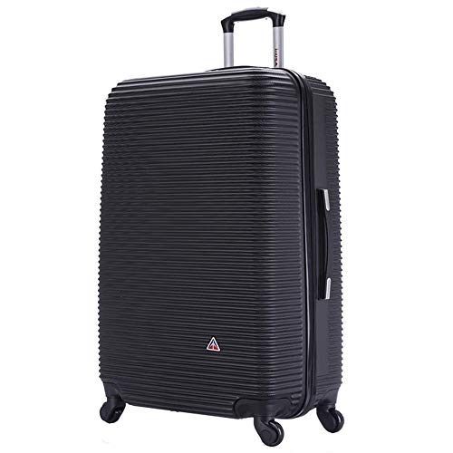 InUSA ROYAL 32-Inch Extra-Large Hardside Spinner Luggage Lightweight Black