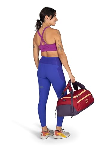 Osprey Daylite 60L Duffel Backpack - Convertible Everyday Duffel Bag for Gym, Commute, and Travel, Tumbleweed Yellow/Tunnel Vision