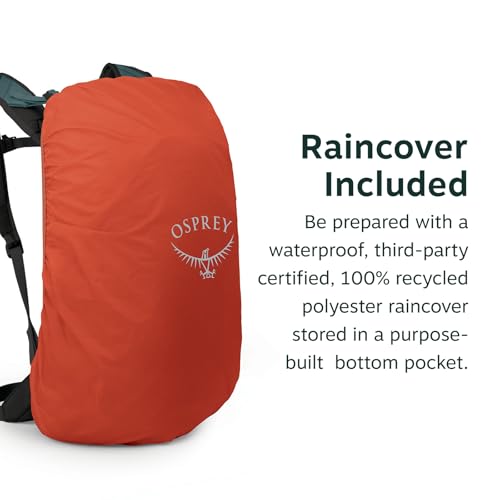 Osprey Hikelite LT 30L Hiking Backpack - Lightweight Travel Daypack with Rain Cover for Men and Women, Black