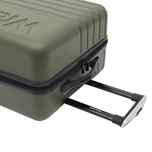 Wrangler Quest Luggage Set, Olive Green, 3 Piece Set (30"/26"/22")
