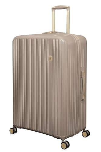 It Luggage Luxuriant 3 Piece Hardside 8 Wheel Expandable Spinner Set, Vintage Grey
