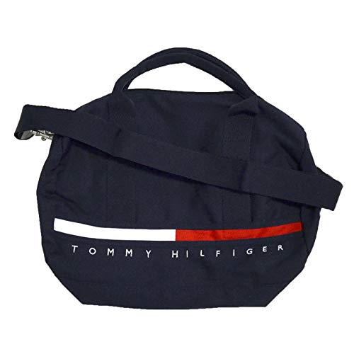 Tommy Hilfiger Big Logo Large Duffle Bag (Navy Blue)