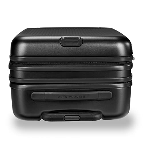 Briggs & Riley Sympatico Hardside Domestic Spinner Luggage, Matte Black, 22-Inch Carry-On