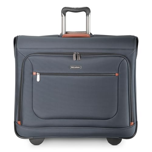 Ricardo Beverly Hills Montecito 3.0 Softside Rolling Garment Bag, Suitcases with Wheels, Checked Luggage, 24-inch