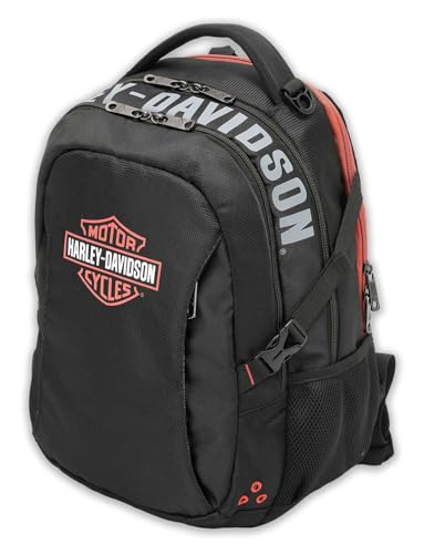 Harley-Davidson Renegade III Classic Bar & Shield Air Flow Design Backpack Black