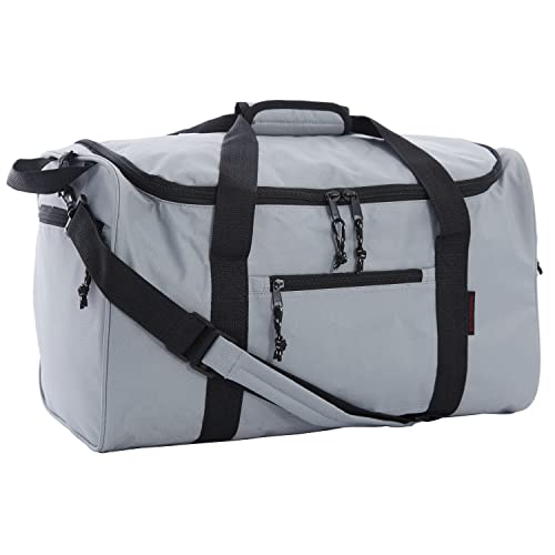 Travelers Club 6 Piece Orion Luggage and Travel Accessories Set, Grey
