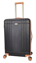 Dockers Hooper Hardside Expandable 8-Wheel Spinner Travel Checked Luggage, 28-Inch, Black