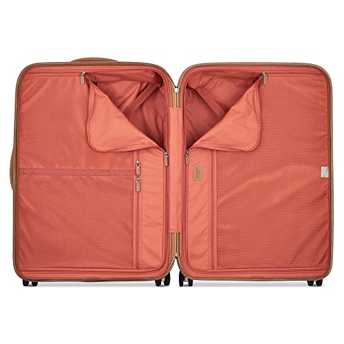 DELSEY PARIS Chatelet Air 2.0 - Hardside Checked Luggage 28 Inch Large - TSA Lock - 360° Spinner Wheels- Polycarbonate Travel Suitcase, Angora