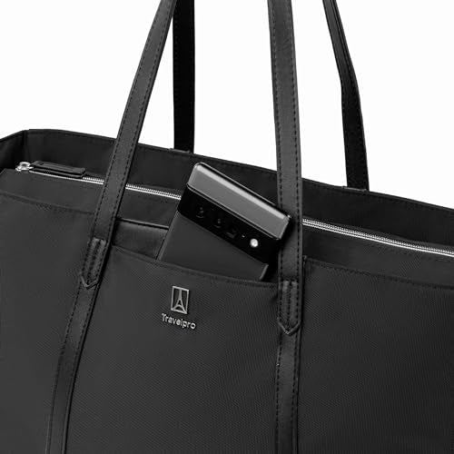Travelpro Maxlite Softside Lightweight Women's Carry-On Tote Bag, Fits up to 16" Laptop, Work School Travel, Black