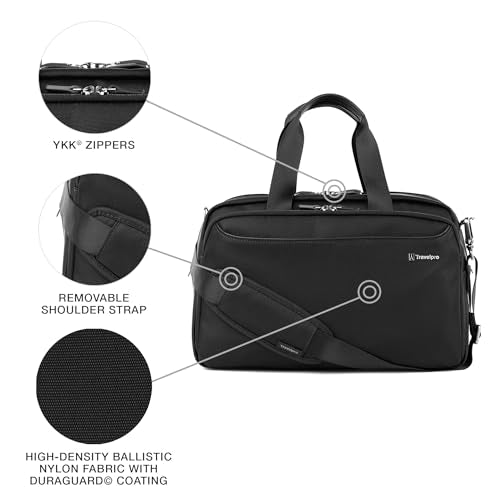 Travelpro Versapack + Lightweight Underseat Travel Tote Bag — Black