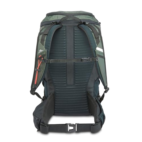 High Sierra Pathway 2.0 45L Backpack In Forest Green/Black