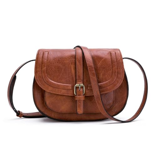 Crossbody Bags for Women Small Saddle Purse and Boho Cross Body Handbags