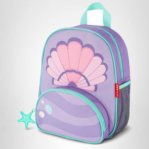 Skip Hop Little Kid's Backpack, 12 inches, 3 years+, Sparks Seashell