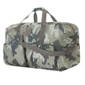 Lucky Travel Duffel Bags 65L, Gym Bag, Travel Bag & Large Duffle Bag for Men, Foldable Overnight Weekender Bags for Women & Men with Adjustable Shoulder Strap, Camo