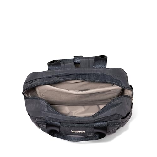 Baggallini Commuter Laptop Backpack - Lightweight 15x11 Travel Backpack w/RFID & Luggage Sleeve