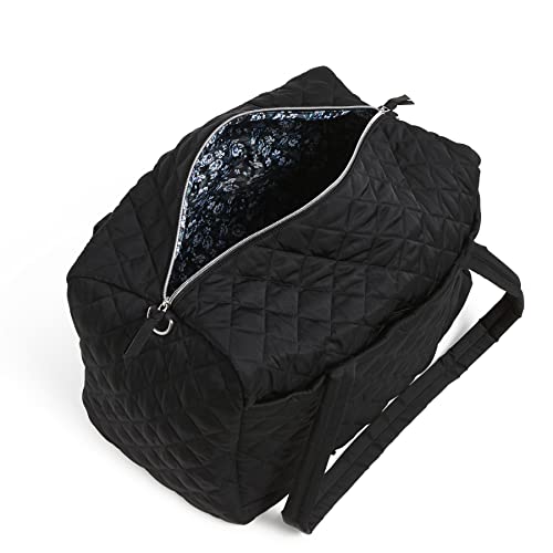 Vera Bradley Women's Performance Twill Medium Travel Duffle Bag, True Black, One Size