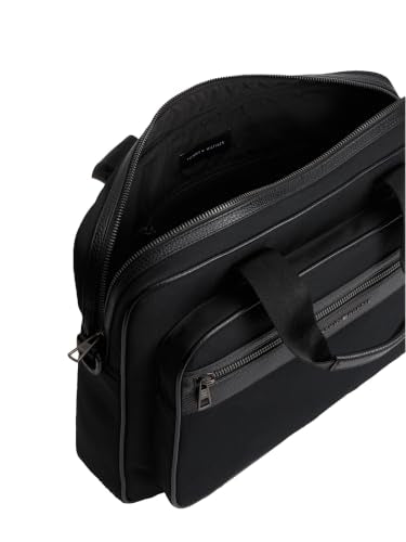 Tommy Hilfiger Men's Repreve Computer Bag, BLACK One Size