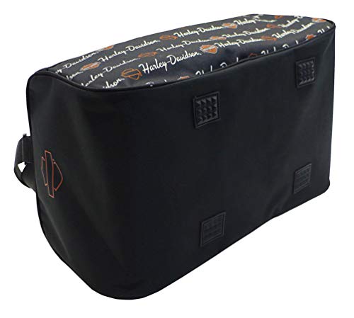 Harley-Davidson Signature Script Sports Duffel Bag w/Adjustable Strap - Black