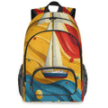 TropicalLife Nautica Sailboat Large Laptop Backpack