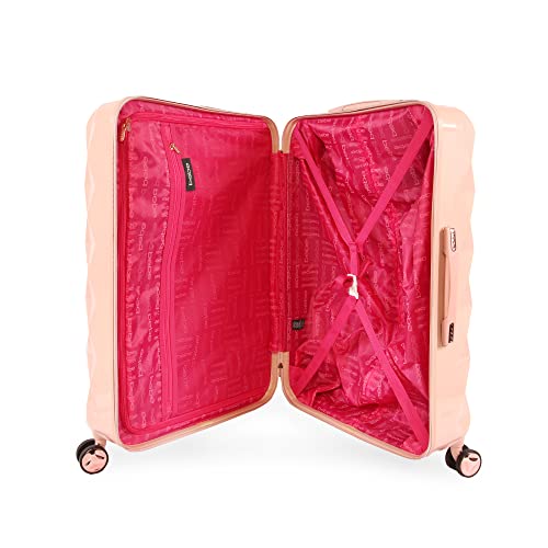 BEBE Women's Luggage Hardside Spinner, Rose Gold, Check-in 29''