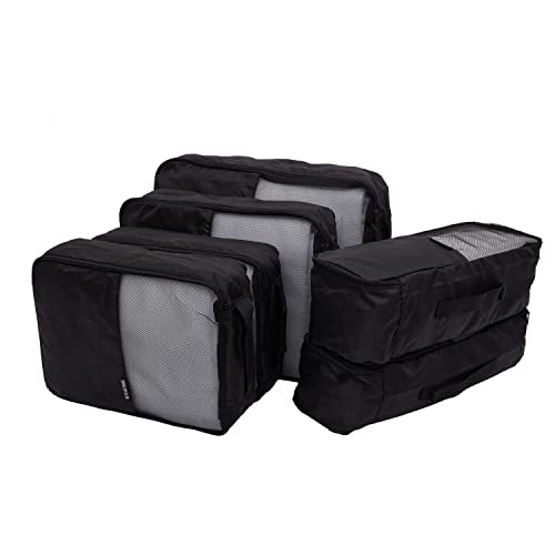 Travelers Club 14 Piece Riddock Luggage and Travel Accessories Set, Black