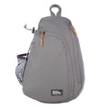 Eddie Bauer Ripstop 8L Shoulder Sling Pack with Padded Air-Mesh Adjustable Crossbody Strap for Right or Left Handed Fit - Slate