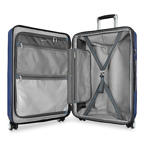 Ricardo Melrose Hardside 2-Piece Set (20" and 25") with FREE Travel Kit (Prussian Blue)