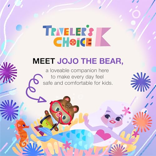 Traveler's Choice Kids JoJo the Bear's School Adventure, Under the Sea, Backpack (15.5 x 11.75 x 6)