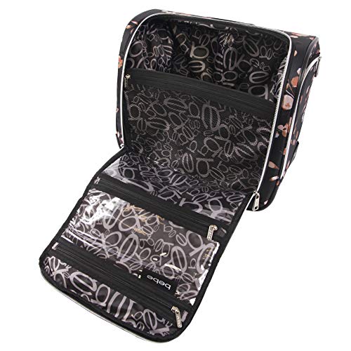 BEBE Valentina-wheeled Under The Seat Carry-on Bag Carry-On Luggage, Floral BRANCH