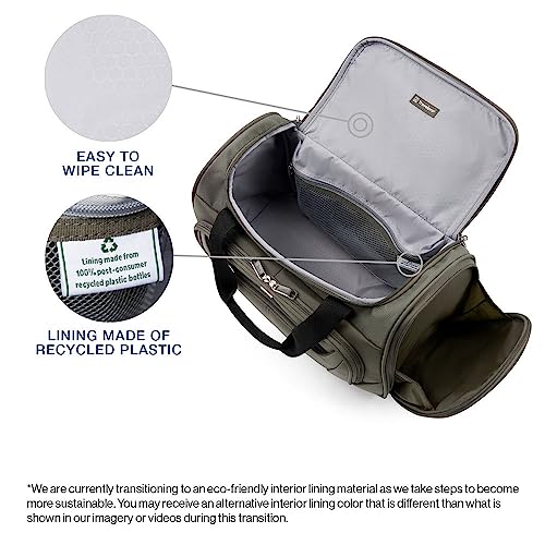 Travelpro Maxlite 5 Softside Lightweight Underseat Carry-On Travel Tote, Overnight Weekender Bag, 18-Inch — Slate Green