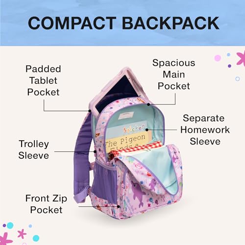 Traveler's Choice Kids JoJo the Bear's School Adventure, Under the Sea, Backpack (15.5 x 11.75 x 6)