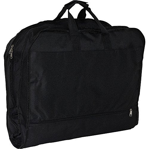 DELSEY PARIS Garment Bags Lightweight Hanging Travel Sleeve, Black, 42 Inch
