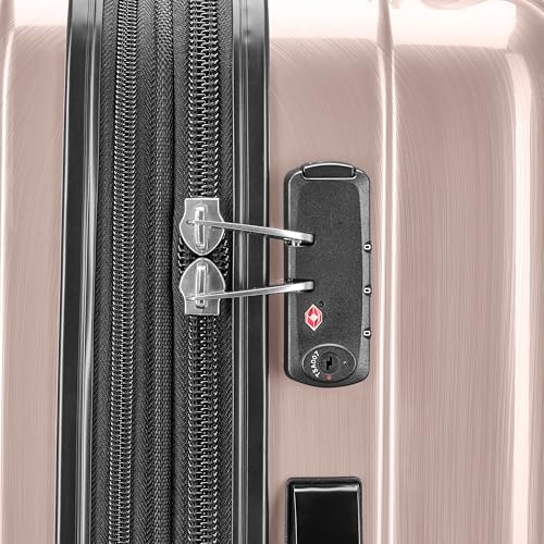 Samsonite Winfield 2 Hardside Expandable Luggage with Spinner Wheels, Artic Pink, Checked-Large 28-Inch