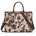 Wrangler Laptop Tote Bag for Women Western Style Work Crossbody Bag with Top Handle AR-WG389-8119COW-CF