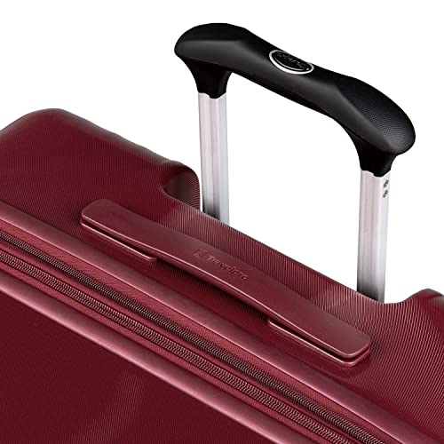 Travelpro Maxlite Air Hardside Expandable Checked Luggage, 8 Spinner Wheels, Lightweight Hard Shell Polycarbonate Suitcase, Cabernet, Checked Medium 25-Inch