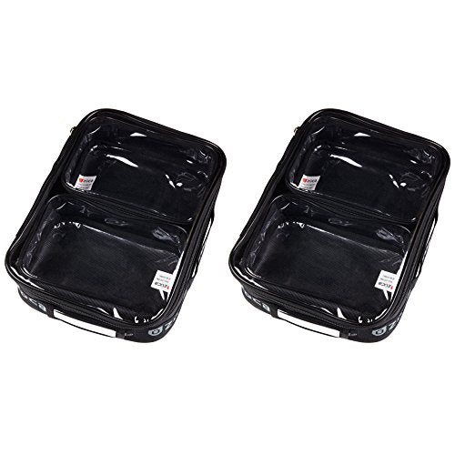 ZUCA Utility Pouch Combo Set - Two Large and Four Mini Utility Pouches, 2-Pack