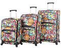 Lily Bloom Luggage Sets 3 Piece with Spinner Wheels, Expandable Suitcase for Women