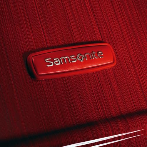 Samsonite Winfield 2 Hardside Expandable Luggage with Spinner Wheels, Burgundy, Checked-Medium 24-Inch