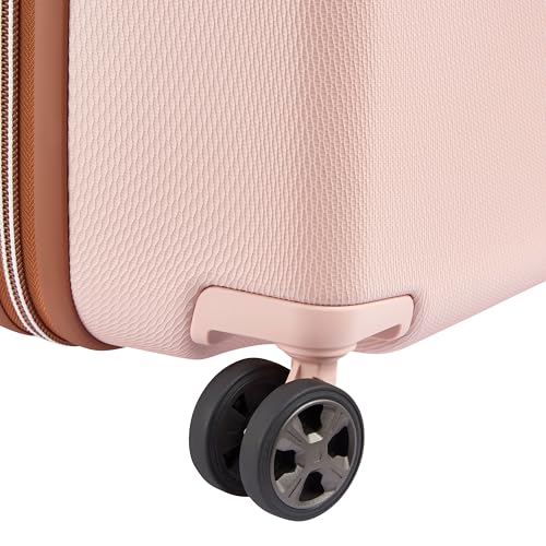 DELSEY PARIS Chatelet Air 2.0 - Hardside Checked Luggage 28 Inch Large - TSA Lock - 360° Spinner Wheels- Polycarbonate Travel Suitcase, Blush Pink