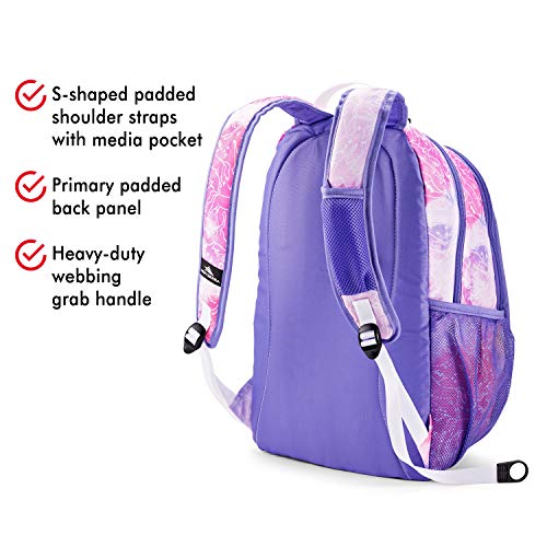 High Sierra Curve Lightweight Backpack with Padded Straps