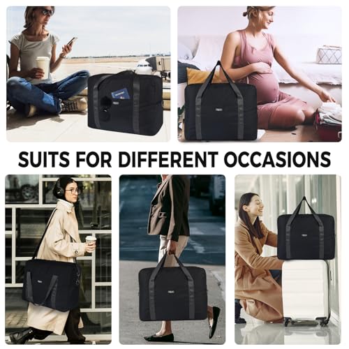For Frontier Airlines Personal Item Bag 18x14x8 Underseat Travel Duffel Bag Carry on Luggage for Women and Men 30L (With Shoulder Strap)