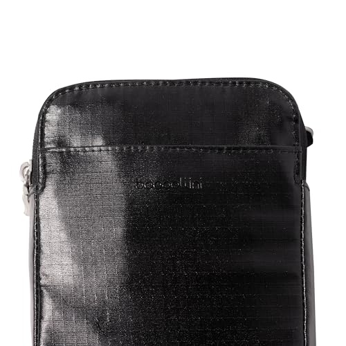 Modern Take Two RFID Crossbody - 5"x7" Lightweight Small Phone Wallet Crossbody Bag - Nylon Travel Purse