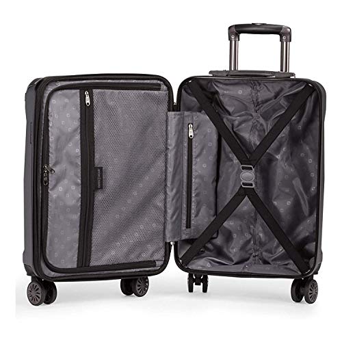 SWISSGEAR 7330 Hardside Spinner Luggage, Carry-On - Dark Grey