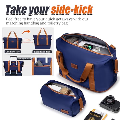 Cosbarn Luggage Sets 5 Piece Suitcases with Wheels, Suitcase Set ABS Hard Case Luggage with Spinner Wheels Durable Travel Luggage